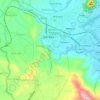 Mapa topográfico Sipi, altitud, relieve