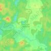 Mapa topográfico Klein Leine, altitud, relieve