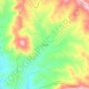 Mapa topográfico El Limon, altitud, relieve