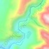 Mapa topográfico Sillaloma, altitud, relieve