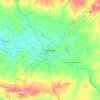 Mapa topográfico Agramunt, altitud, relieve