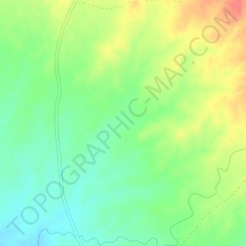 Mapa topográfico Wadi Safar Bag, altitud, relieve