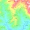 Mapa topográfico Tallung Tondok, altitud, relieve