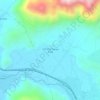 Mapa topográfico Chili Chili Pampa Anza, altitud, relieve