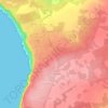 Mapa topográfico sa Torre, altitud, relieve