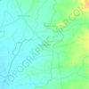 Mapa topográfico Kapalangan, altitud, relieve