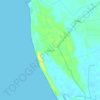 Mapa topográfico Mahim, altitud, relieve
