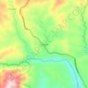 Mapa topográfico Jondachi, altitud, relieve