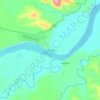 Mapa topográfico La Misión, altitud, relieve