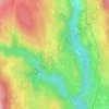 Mapa topográfico Nanno, altitud, relieve