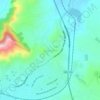 Mapa topográfico La Cantera, altitud, relieve