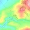 Mapa topográfico Scartaglen, altitud, relieve
