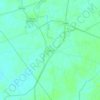 Mapa topográfico Padgol, altitud, relieve