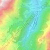 Mapa topográfico Pré Revenaz (Village Savoyard), altitud, relieve