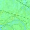 Mapa topográfico Praest, altitud, relieve