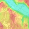 Mapa topográfico Васильево, altitud, relieve