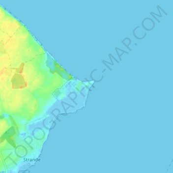 Mapa topográfico Bülk, altitud, relieve