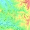 Mapa topográfico Gaya Gaya, altitud, relieve