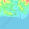 Mapa topográfico Bolho, altitud, relieve