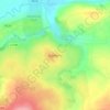 Mapa topográfico Bartlemy, altitud, relieve