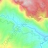 Mapa topográfico Tabbinjai, altitud, relieve