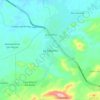Mapa topográfico La Sabanita, altitud, relieve