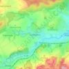 Mapa topográfico Schlettwein, altitud, relieve