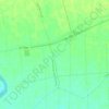 Mapa topográfico La Salvadora, altitud, relieve