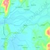 Mapa topográfico Tayum, altitud, relieve