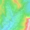 Mapa topográfico La Ménardière, altitud, relieve