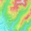 Mapa topográfico Pellizzana, altitud, relieve