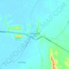 Mapa topográfico Ciénaga de Oro, altitud, relieve