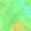 Mapa topográfico Ладога, altitud, relieve