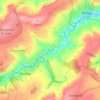 Mapa topográfico Stoney Littleton, altitud, relieve