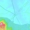 Mapa topográfico Borigumma, altitud, relieve