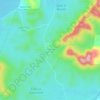 Mapa topográfico La Ensenada (San Juan), altitud, relieve