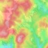 Mapa topográfico Lontrade, altitud, relieve