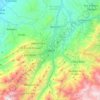 Mapa topográfico Valera, altitud, relieve
