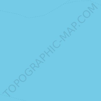 Mapa topográfico Chilka Lake, altitud, relieve