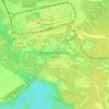 Mapa topográfico Boxberg/Oberlausitz, altitud, relieve