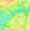 Mapa topográfico Portitz, altitud, relieve