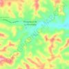 Mapa topográfico El Bagre, altitud, relieve