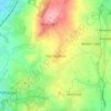 Mapa topográfico Harriseahead, altitud, relieve