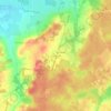 Mapa topográfico Fausse Porée, altitud, relieve