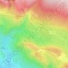 Mapa topográfico Aven de l'Avare, altitud, relieve