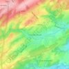 Mapa topográfico Somme-Leuze, altitud, relieve