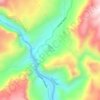 Mapa topográfico Esertepe, altitud, relieve