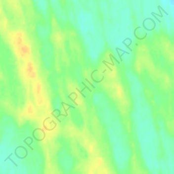 Mapa topográfico Lake Eyre Basin, altitud, relieve