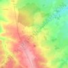 Mapa topográfico Le Bourg, altitud, relieve