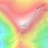 Mapa topográfico 南迦巴瓦峰/གནམས་ལྕགས་འབར་བ་, altitud, relieve